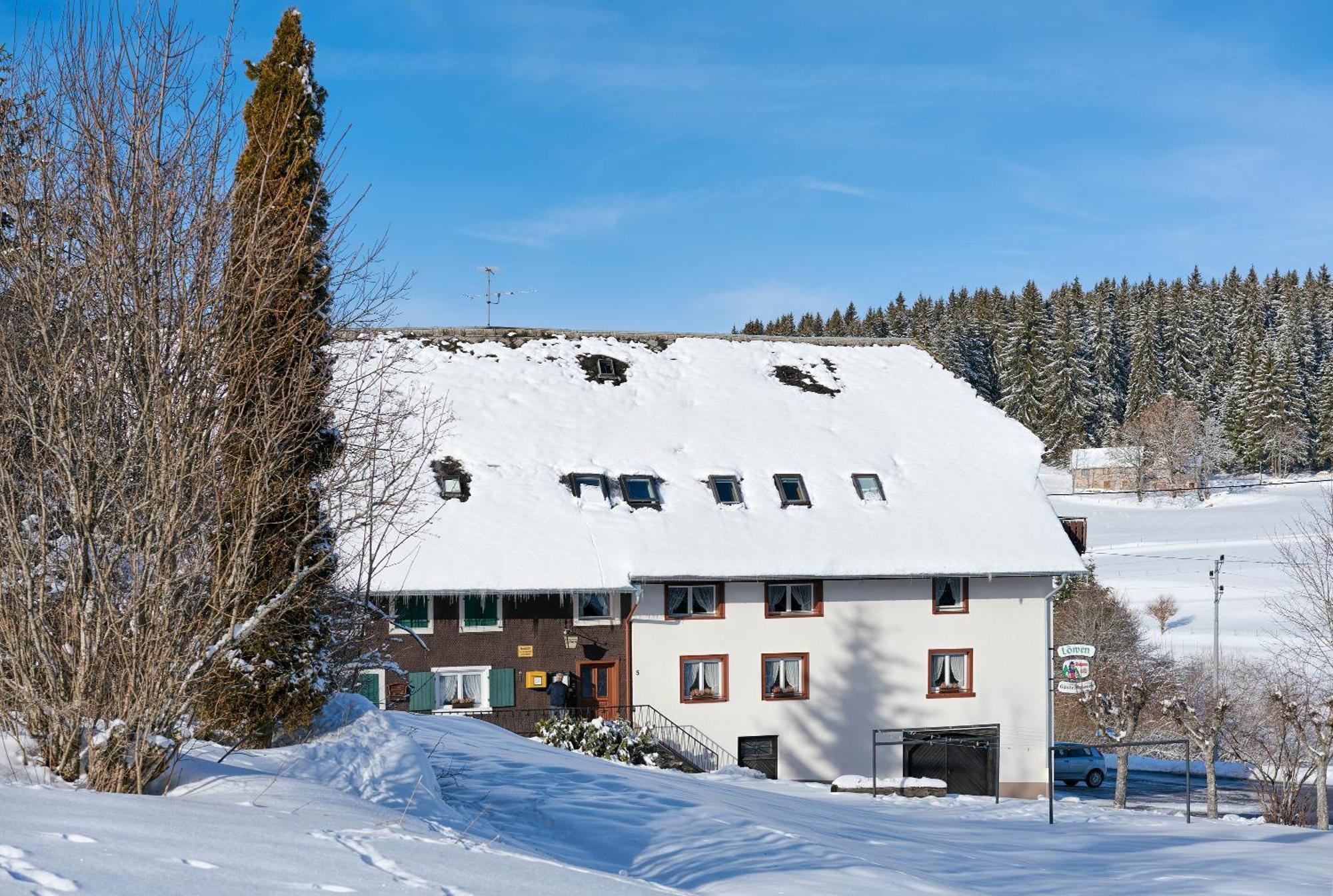 Gasthaus-Pension Zum Loewen Grafenhausen Exterior photo